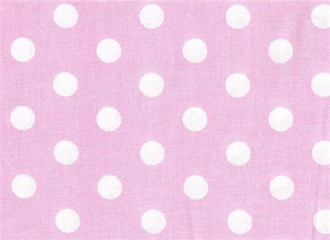 Pink Polka Dot Fabric Light Pink Fabric Fabric by the Yard