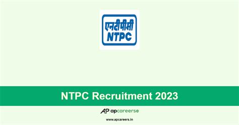 NTPC Recruitment 2023 Apply Executive Carbon Trading Vacancies