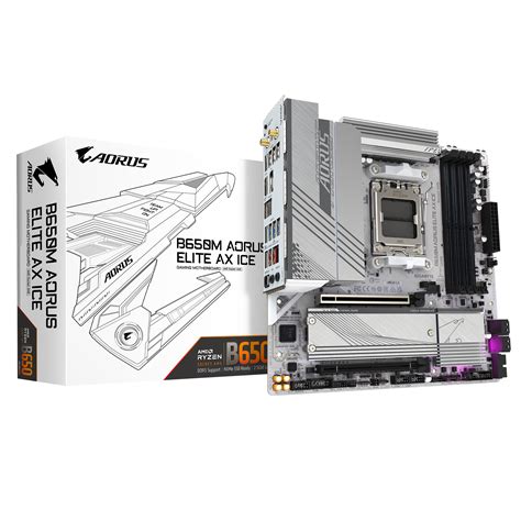 B M Aorus Elite Ax Iceaorus