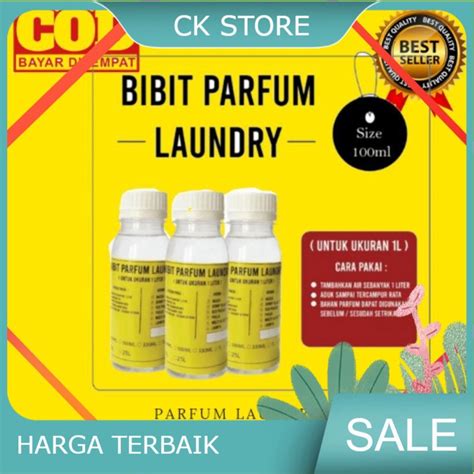 Jual Bibit Parfum Laundry Murni 100ml Shopee Indonesia