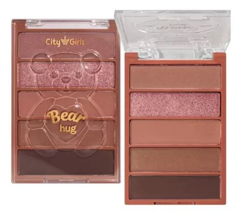 Paleta De Sombras Bear Hug Cg Cor B City Girls J Mercadolivre