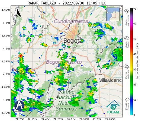 Ideam Colombia On Twitter Despu S De Medio D A Para La Ciudad De