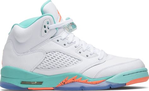 Buy Air Jordan 5 Retro GS 'Light Aqua' - 440892 100 | GOAT