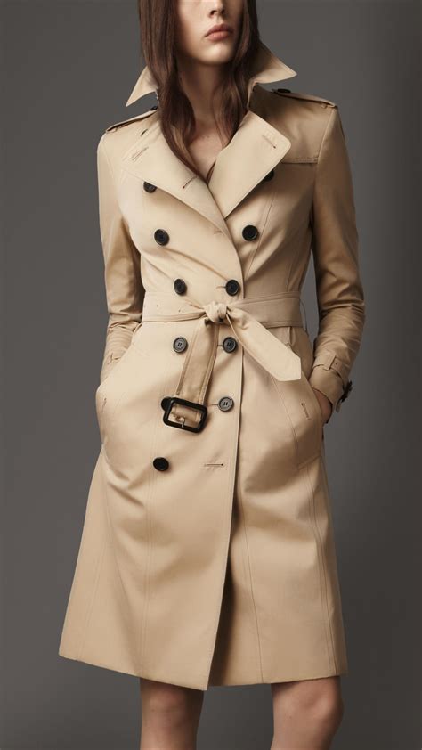 Lyst Burberry Trench Coat In Brown