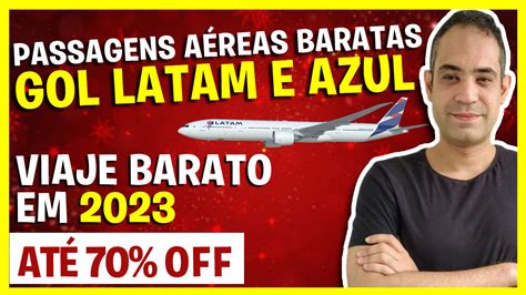 Promoção Relâmpago GOL LATAM e AZUL Passagens aéreas descontos de