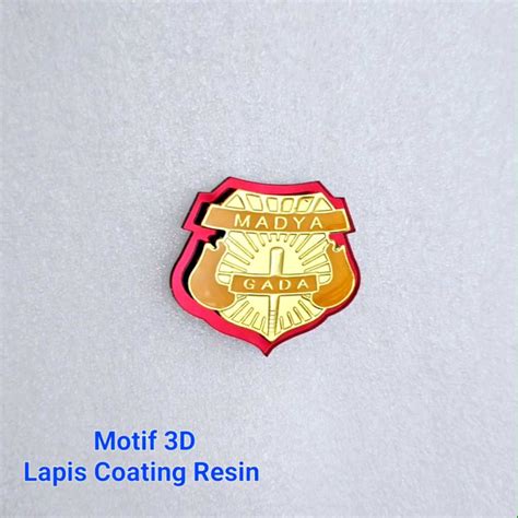 Satpam Gada Madya Akrilik Magnet Motif 3D Lapisan Resin | Lazada ...