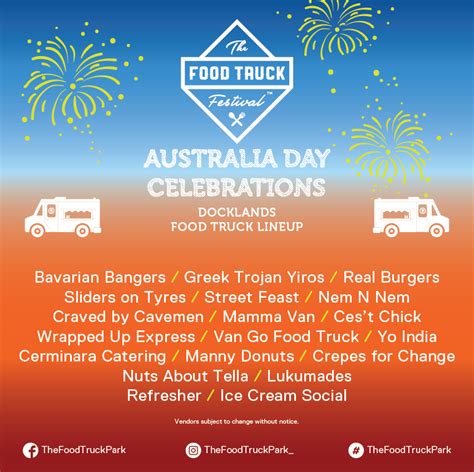 Australia Day Celebrations 2017 - The Food Truck Park™