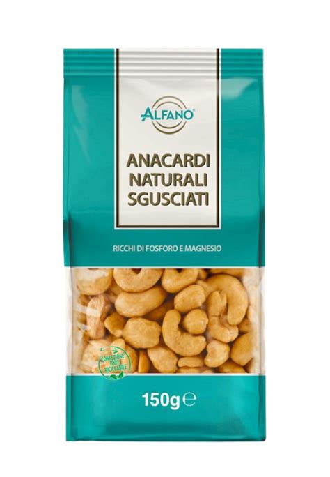 Anacardi Naturali Sgusciati Alfano Fratelli