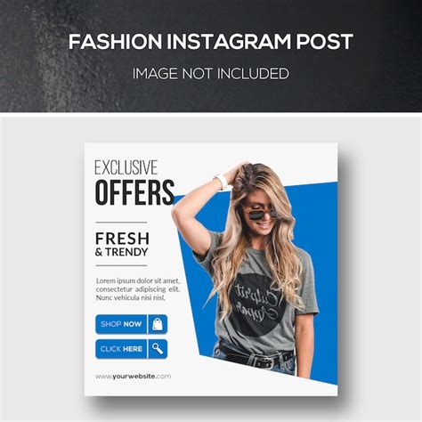 Premium Psd Fashion Instagram Post