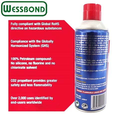 Wessbond Wb Anti Rust Spray Multi Purpose Lubricant For Rusted