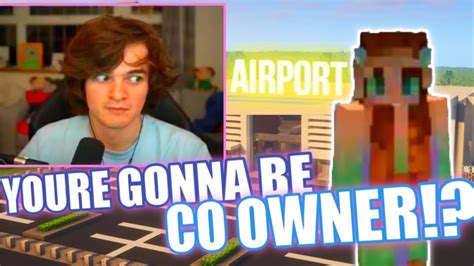 Tubbo And Bekyamon Build An Airport Origins Smp Youtube