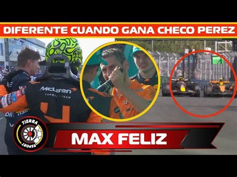 Igual Que Con Checo Videos Muestran Que Verstappen El M S Feliz Con