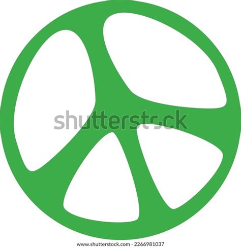 Peace Hippie Love Symbol Art On Stock Vector (Royalty Free) 2266981037 ...