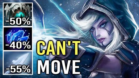 WTF 100 SLOW CAN T MOVE Skadi Shard Drow Ranger Swift Blink Vs