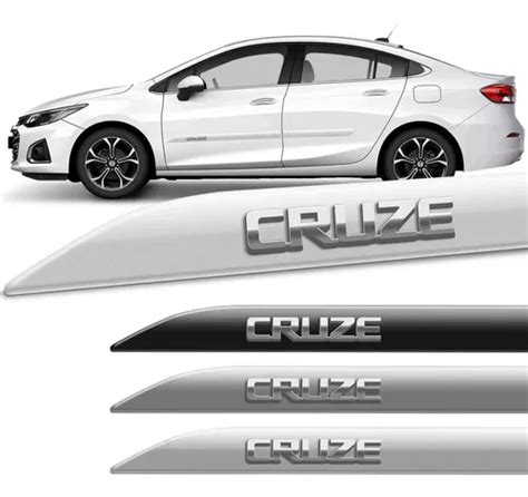 Jogo De Friso Lateral Cruze Branco Summit Frete Gr Tis