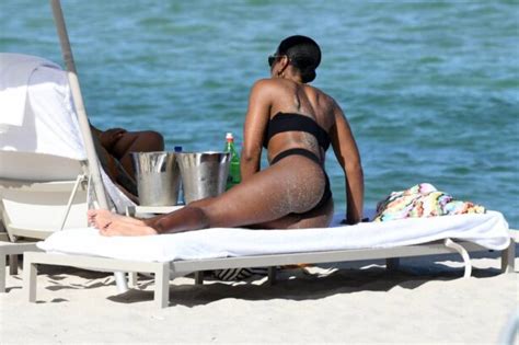 Index Of Wp Content Uploads Photos Kelly Rowland In A Black Bikini At