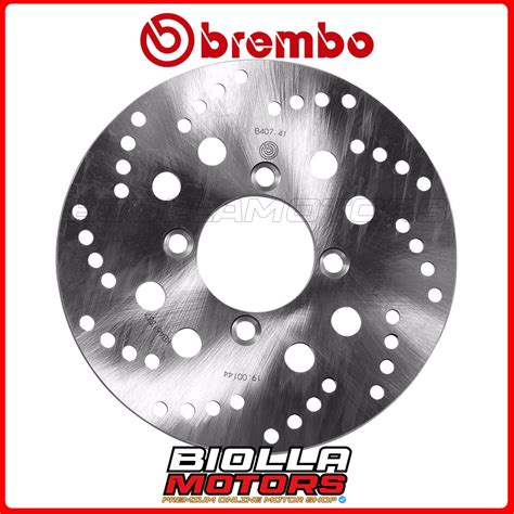 68B40741 REAR BRAKE DISC BREMBO SUZUKI UH BURGMAN 125 2002 FIXED EBay