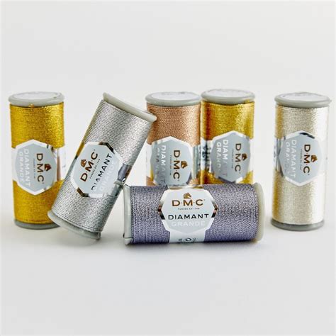 Dmc Diamant Grande Metallic Thread Metallic Thread Embroidery Thread