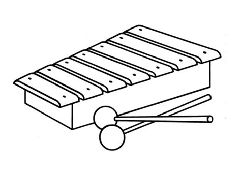 Dibujos Para Colorear Xilofono Dibujos Para Dibujar