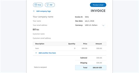 Fake Paypal Invoice Generator Theardentsparrow Blog