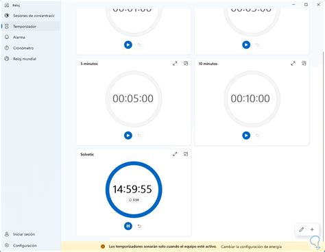 Configurar Alarma Reloj Temporizador Y Crono Windows Solvetic