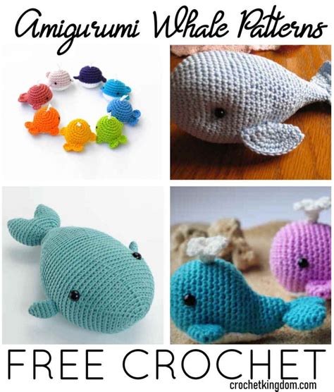 Free Crochet Amigurumi Whale Patterns Crochet Kingdom