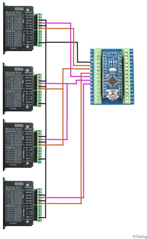 Interfacing Tb Stepper Motor Driver With Arduino Off