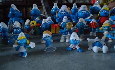 Vintage Smurf Figures: My Personal Smurf Figures Collection