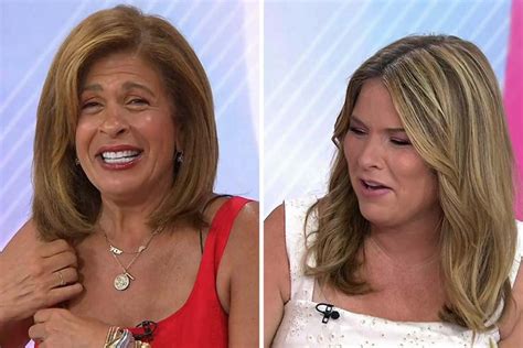 Jenna Bush Hager Offers To Help Take Hoda Kotbs Bra Off On Today