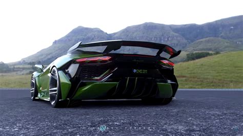 Lamborghini Aventador Svj Has Cgi Widebody Garb Wears It Like Supercar