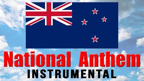 New Zealand National Anthem Instrumental YouTube