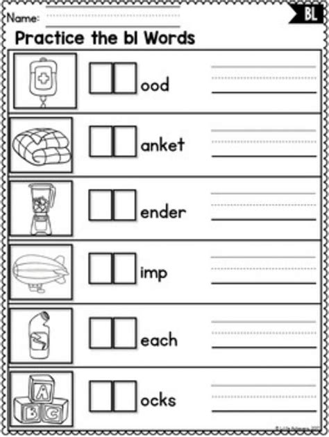 Emerald Consonant Blends Bl Online Exercise For Live Worksheets