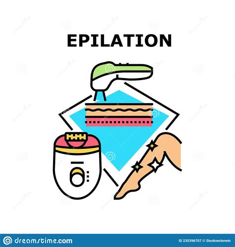 Body Depilation Vector Banner Lady Legs Armpit Simple Poster