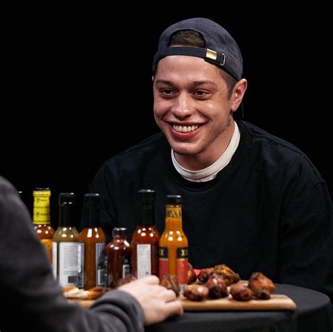 Pete Davidson Hot Ones Marteko