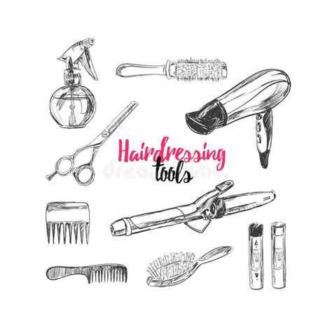 Hairdressing Sketch Stock Illustrations – 1,827 Hairdressing Sketch ...