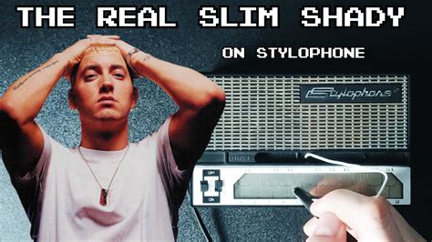 Eminem The Real Slim Shady Stylophone Cover YouTube