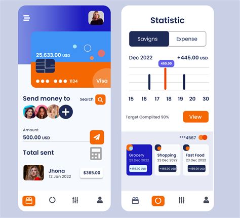 Transaction App Design Figma