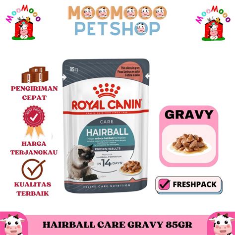 Jual Royal Canin Hairball Care Sachet Wet Food Gr Cat Food