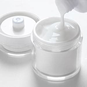 Amazon Furnido Refillable Airless Pump Jars Empty Acrylic Makeup