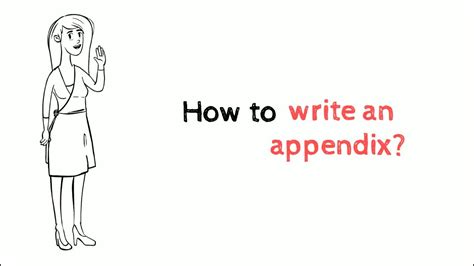 How To Write An Appendix 11 Steps With Pictures Hot Sex Picture