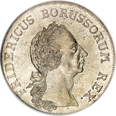 1 Reichsthaler Friedrich II German States Numista