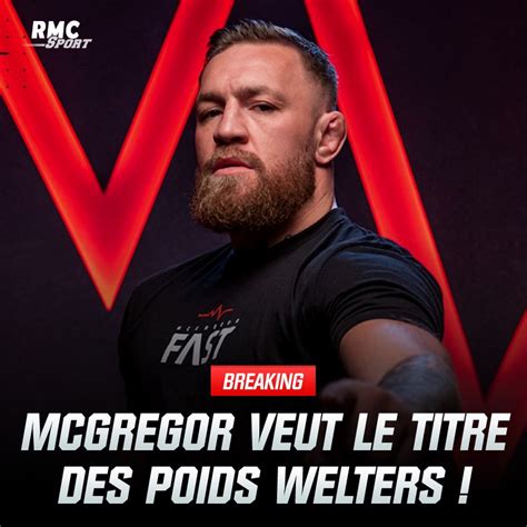 Rmc Sport Combat On Twitter Norme Dinguerie Mcgregor