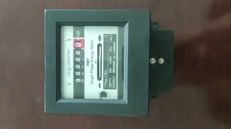 Dd862 Single Phase Electric Meter Mechanical Energy Meter Analog