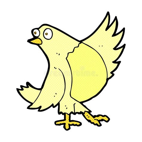 Comic Cartoon Dancing Bird Stock Illustration Illustration Of Bird