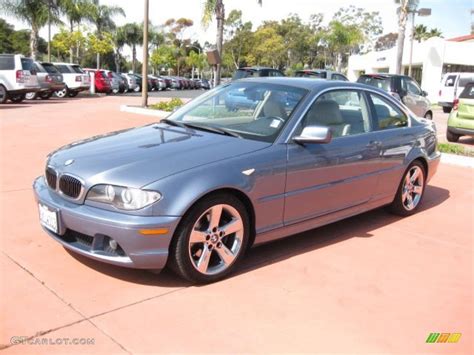 2004 Steel Blue Metallic Bmw 3 Series 325i Coupe 46397149 Photo 14 Car Color