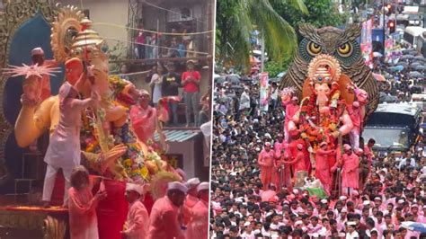 Lalbaugcha Raja 2022 Visarjan Sohala Live Streaming Online Watch