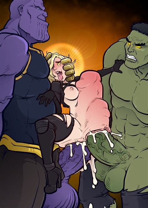 Rule 34 2boys Anal Anal Sex Avengers Avengers Infinity War Bald Bald Man Balls Big Penis