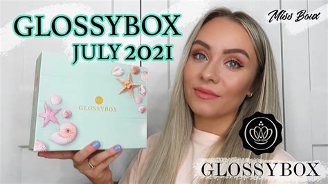 GLOSSYBOX JULY 2021 UNBOXING DISCOUNT CODE BEAUTY TREASURES EDIT