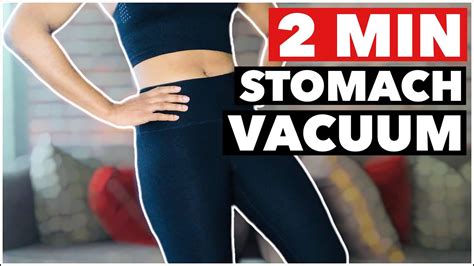 How To Do The Stomach Vacuum Exercise Properly 3 Sets Follow Along