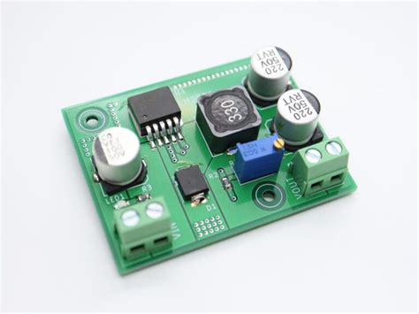 V To V A Adjustable Step Down Regulator Using Lm